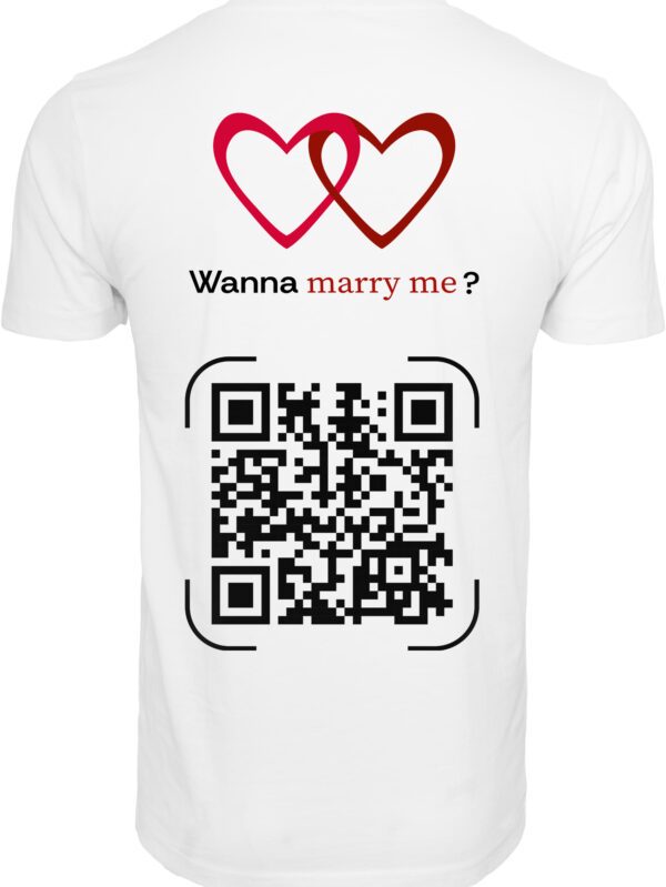 Wanna Marry Me? Koszulka - obrazek 4