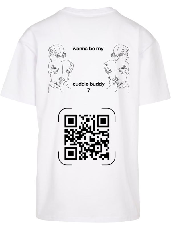 Wanna Be My Cuddle Buddy? Koszulka Oversize - obrazek 4