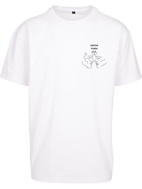 Wanna Make Out? Koszulka Oversize - obrazek 2