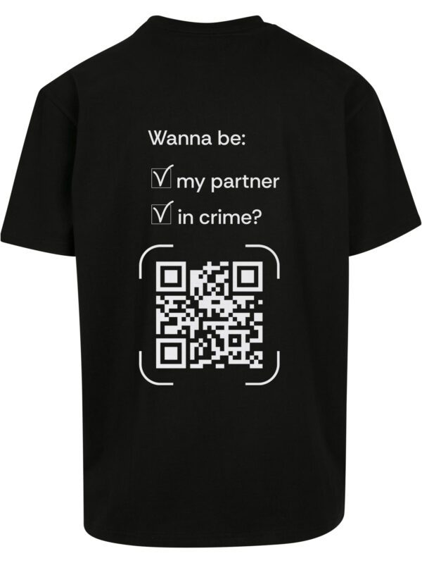 Wanna Be My Partner In Crime? Koszulka Oversize - obrazek 3