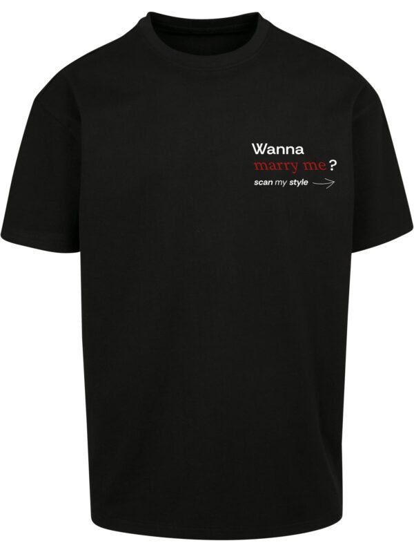 Wanna Marry Me? Koszulka Oversize