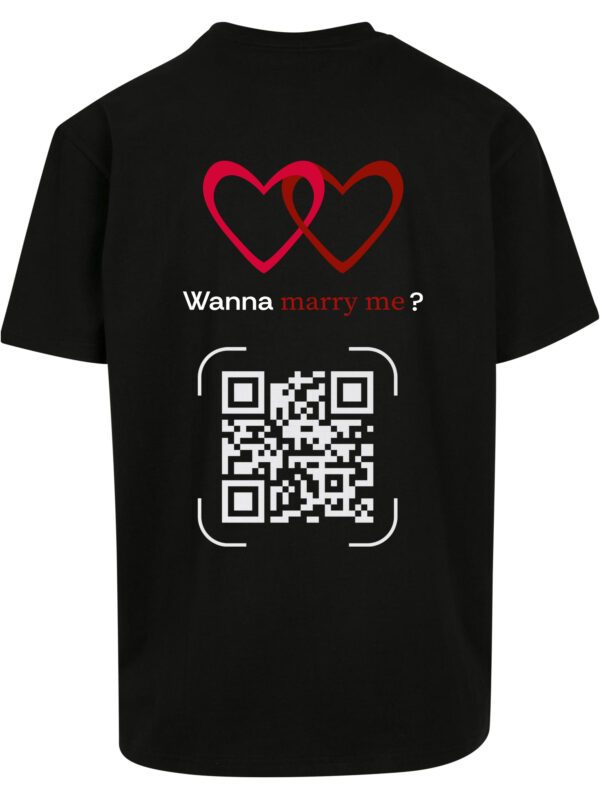 Wanna Marry Me? Koszulka Oversize - obrazek 4