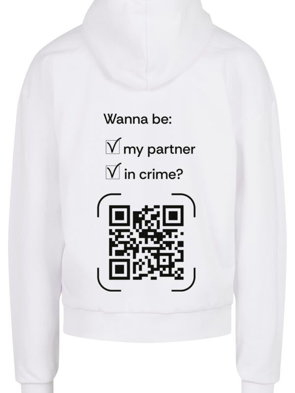 Wanna Be My Partner In Crime? Bluza Oversize - obrazek 7