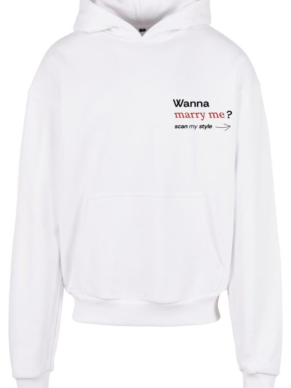 Wanna Marry Me? Bluza Oversize